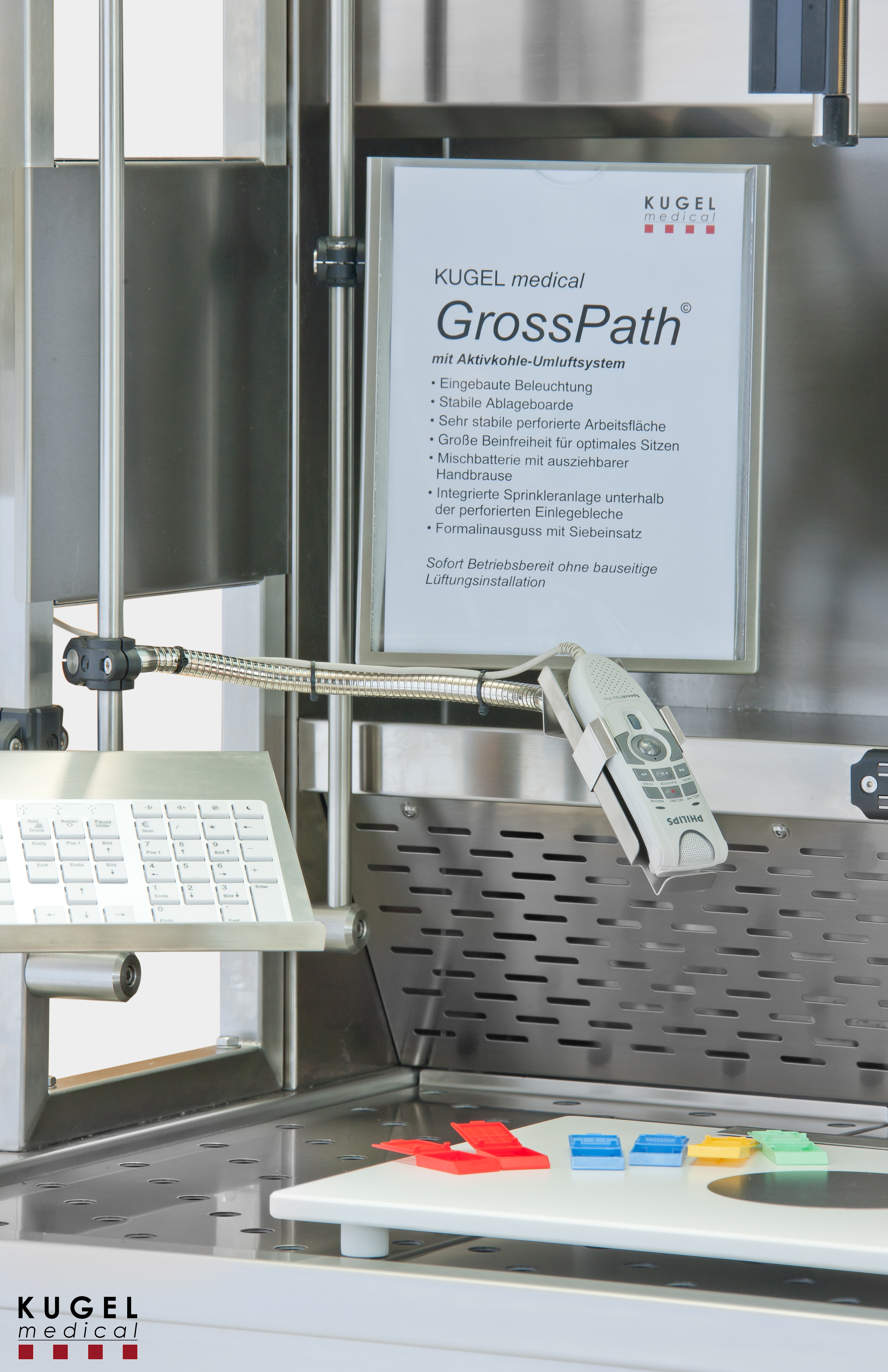 Flexibler Mikrofonhalter seitlich am Stangensystem FHH-SS-300 Flexibler Mikrofonhalter seitlich am Stangensystem FHH-SS-300